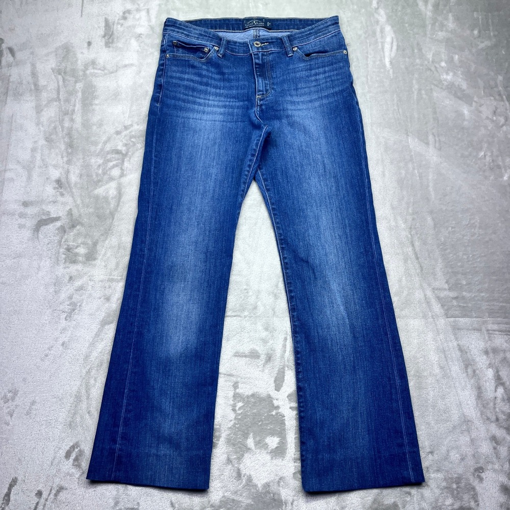 Lucky Brand Sweet Boot Jeans Womens Sz 10/30R Dark Wash Bootcut Denim - Hemmed